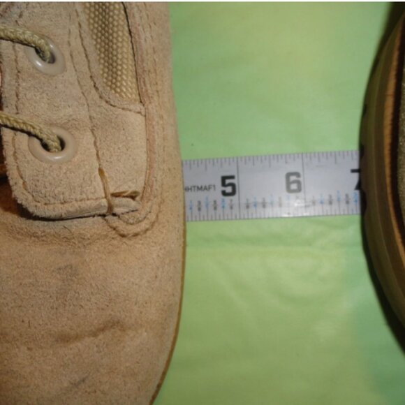10R WELLCO 280-101 TAN SAND HOT WX BOOTS FLIGHT & COMBAT VEHICLE CREWMAN LD 4891 main image 6